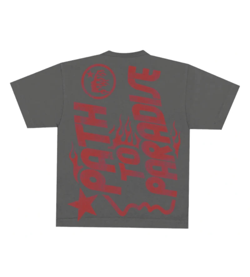 Hellstar 'Jesus' Grey Tee