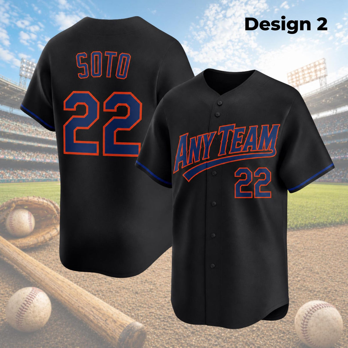 New York Mets Jerseys + Full Logo