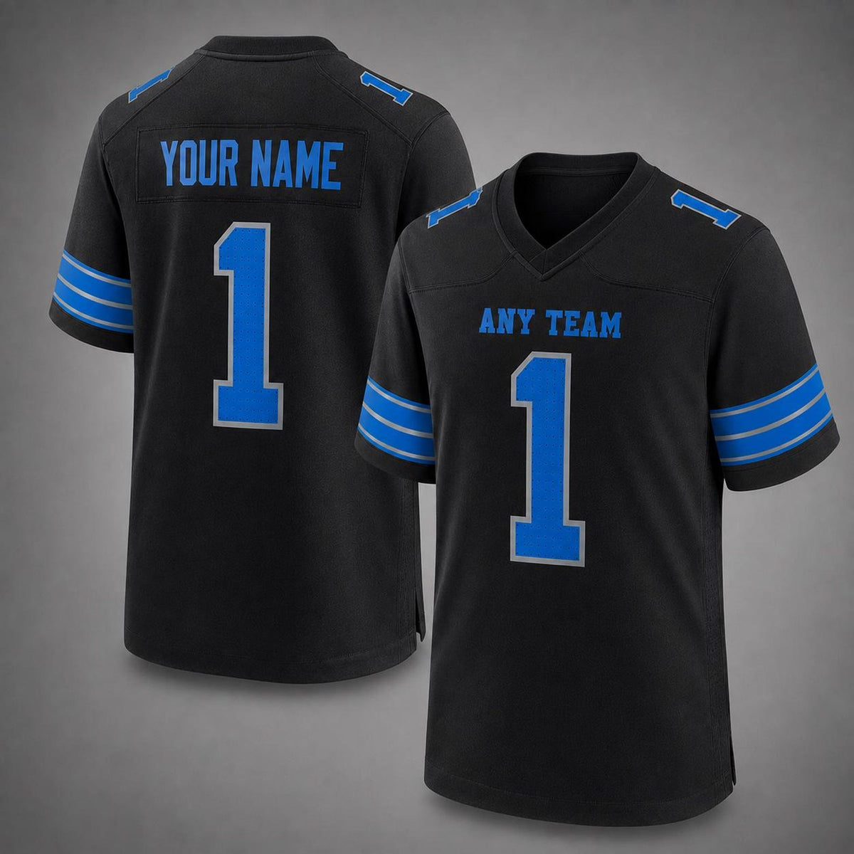 Detroit Lions Jersey + Full Logo