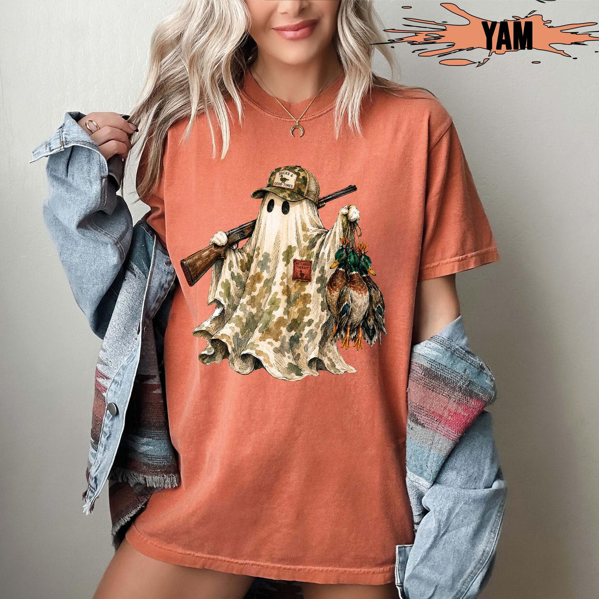 Ghost Hunter Halloween T-Shirt