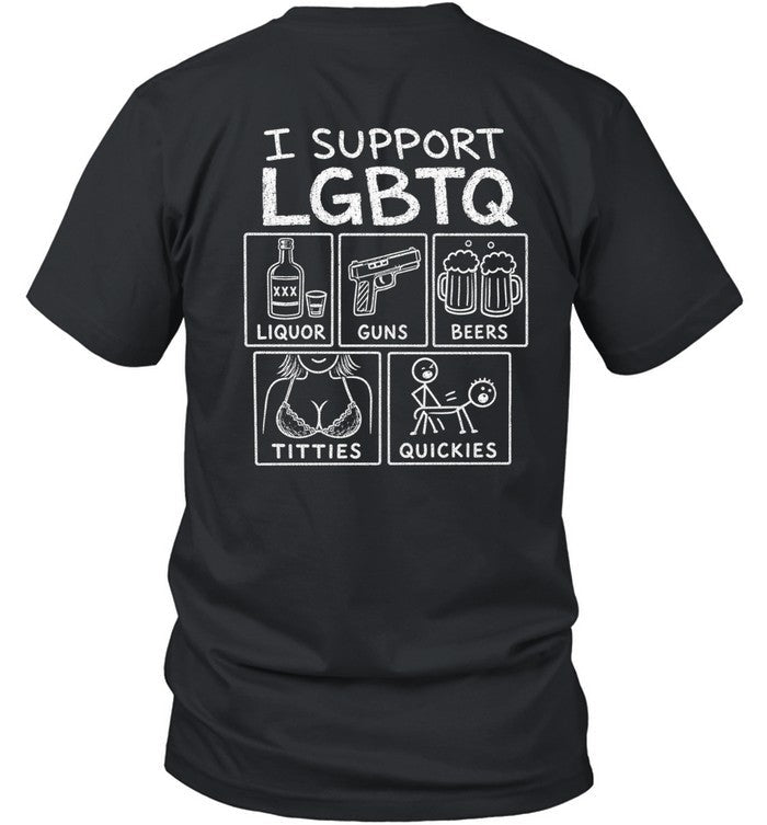 I SUPPORT LGBTQ Shirt