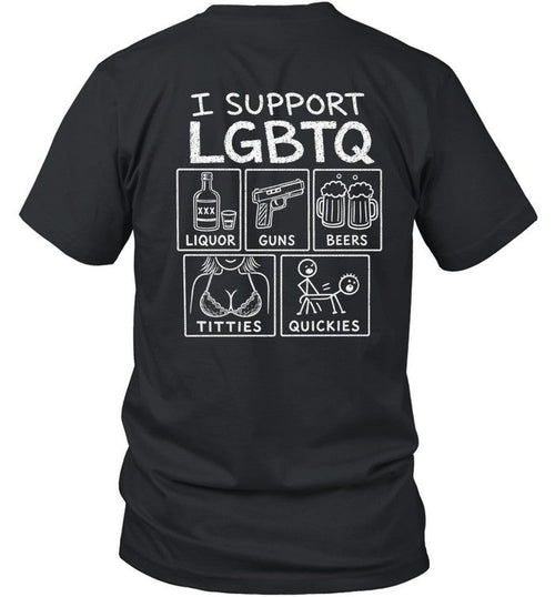 I SUPPORT LGBTQ Shirt
