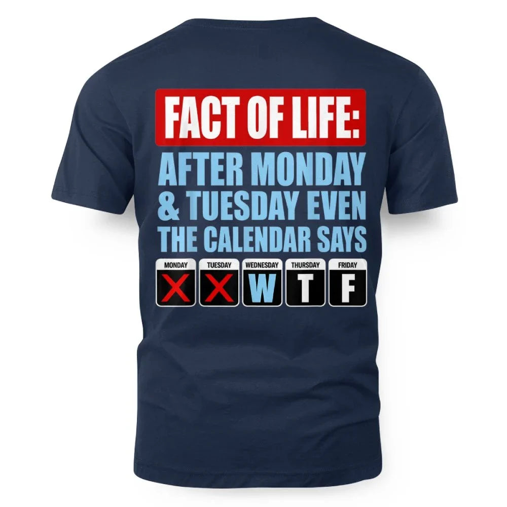 Fact of Life Calendar Says WTF Humor