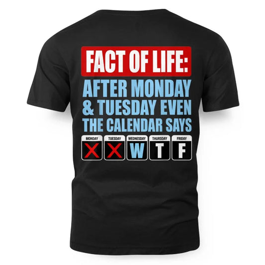 Fact of Life Calendar Says WTF Humor