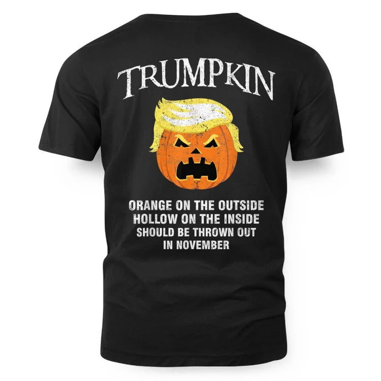 Halloween Anti Trumpkin Orange On The Outside Hollow Inside