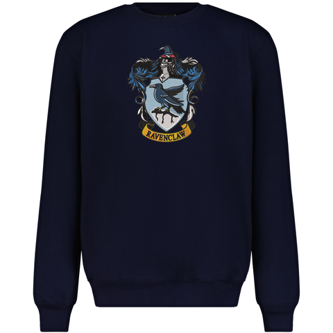 Ravenclaw House of Hogwarts School Embroidered Sweatshirt
