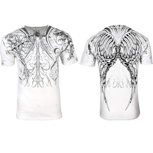 Rebel Saint by Affliction T-shirt Fracture pour homme