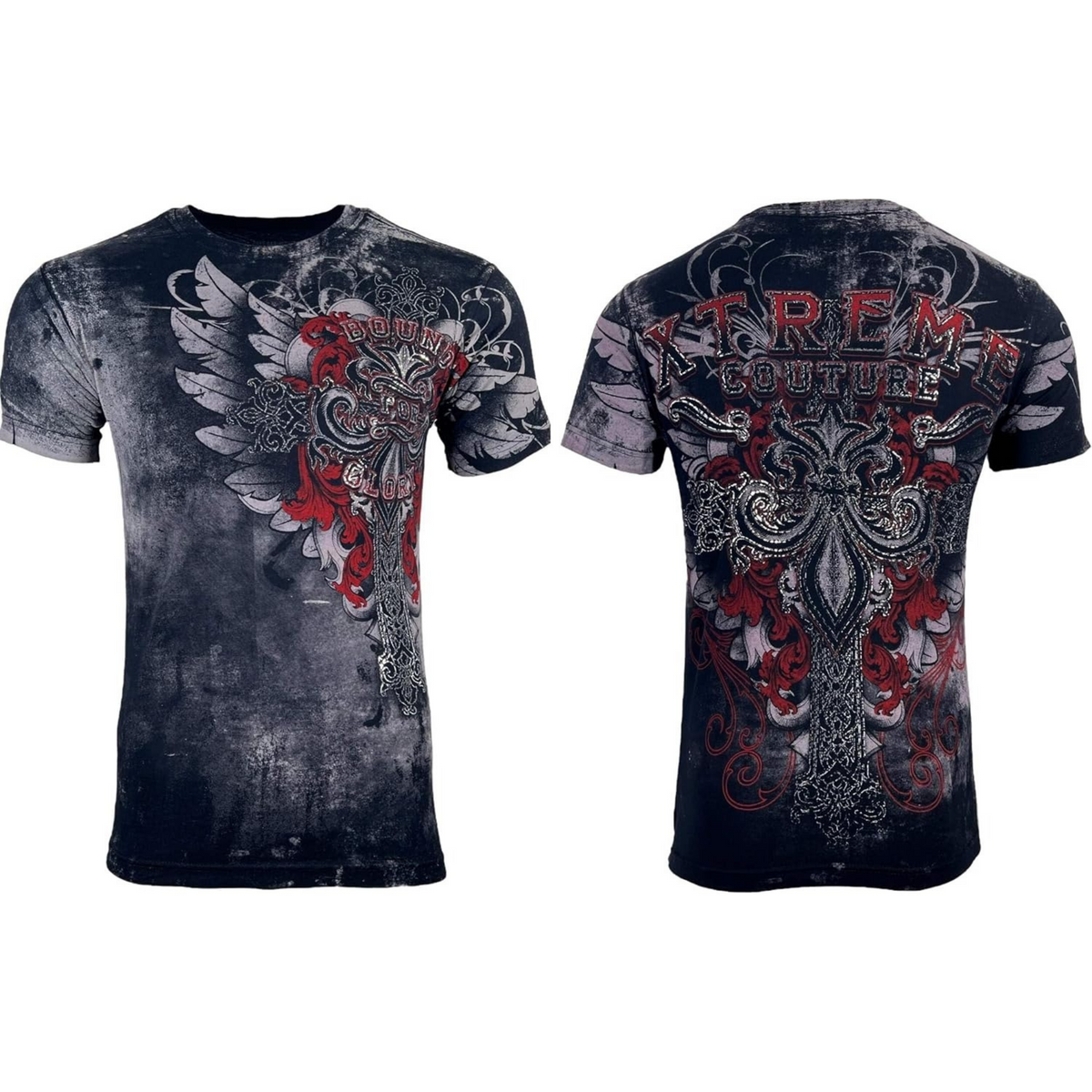 Xtreme Couture by Affliction Salvation T-shirt pour homme Noir