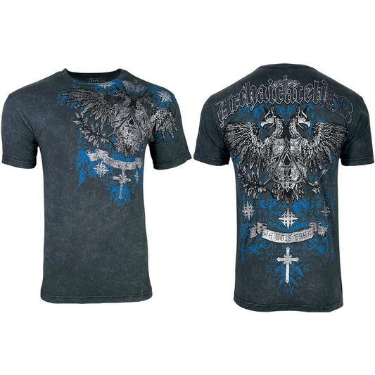 Archaic by Affliction T-Shirt Homme Calcium