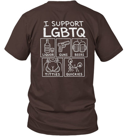 I SUPPORT LGBTQ Shirt