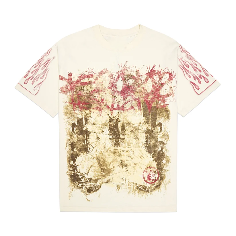 Hellstar Crucifixion Fire Tee