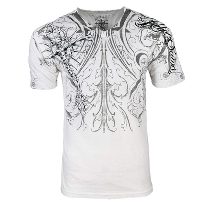 Rebel Saint by Affliction T-shirt Fracture pour homme
