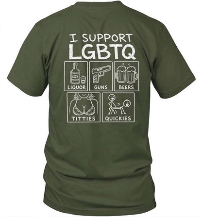 I SUPPORT LGBTQ Shirt