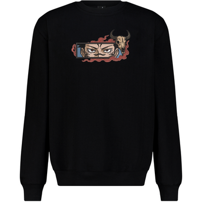 Ryomen Sukuna Embroidered Sweatshirt