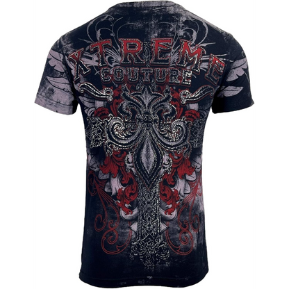 Xtreme Couture by Affliction Salvation T-shirt pour homme Noir