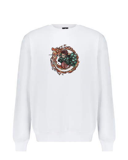 Tanjiro Kamado Embroidered Sweatshirt