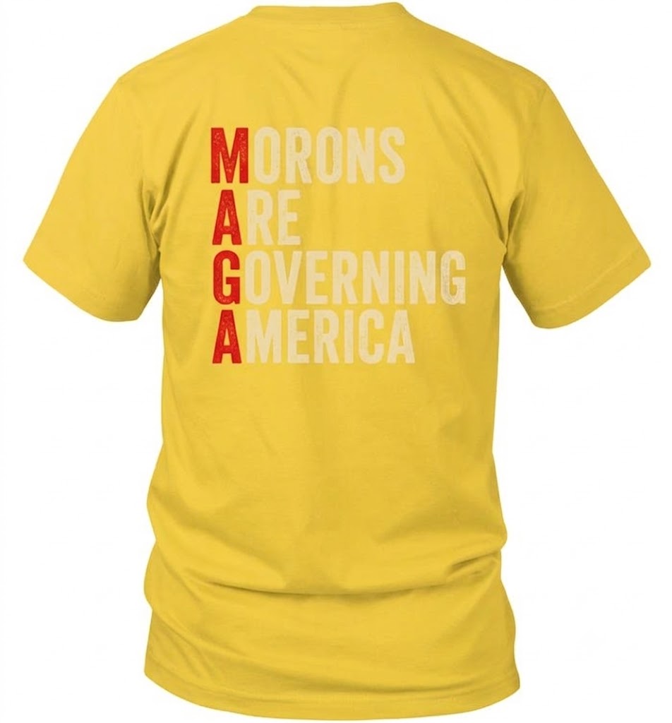 Morons Are Governing America Shirt