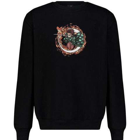 Tanjiro Kamado Embroidered Sweatshirt