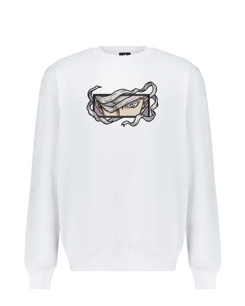 Satoru Gojo Embroidered Sweatshirt