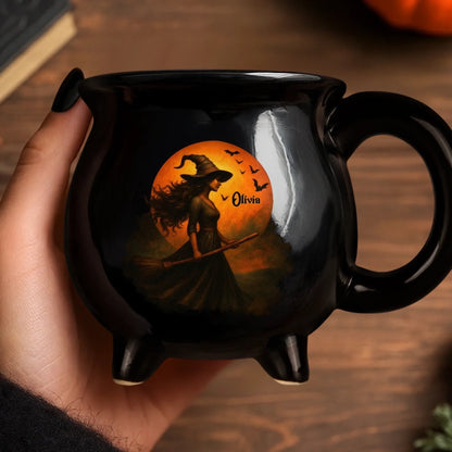 Custom Witch Cauldron Coffee Mug