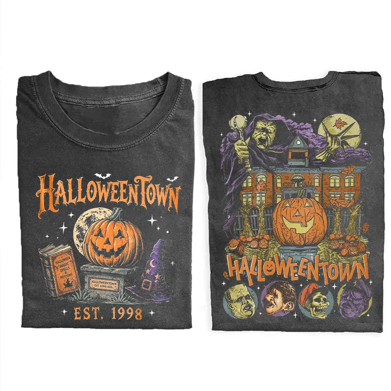 Vintage Halloween Spooky Season Shirt