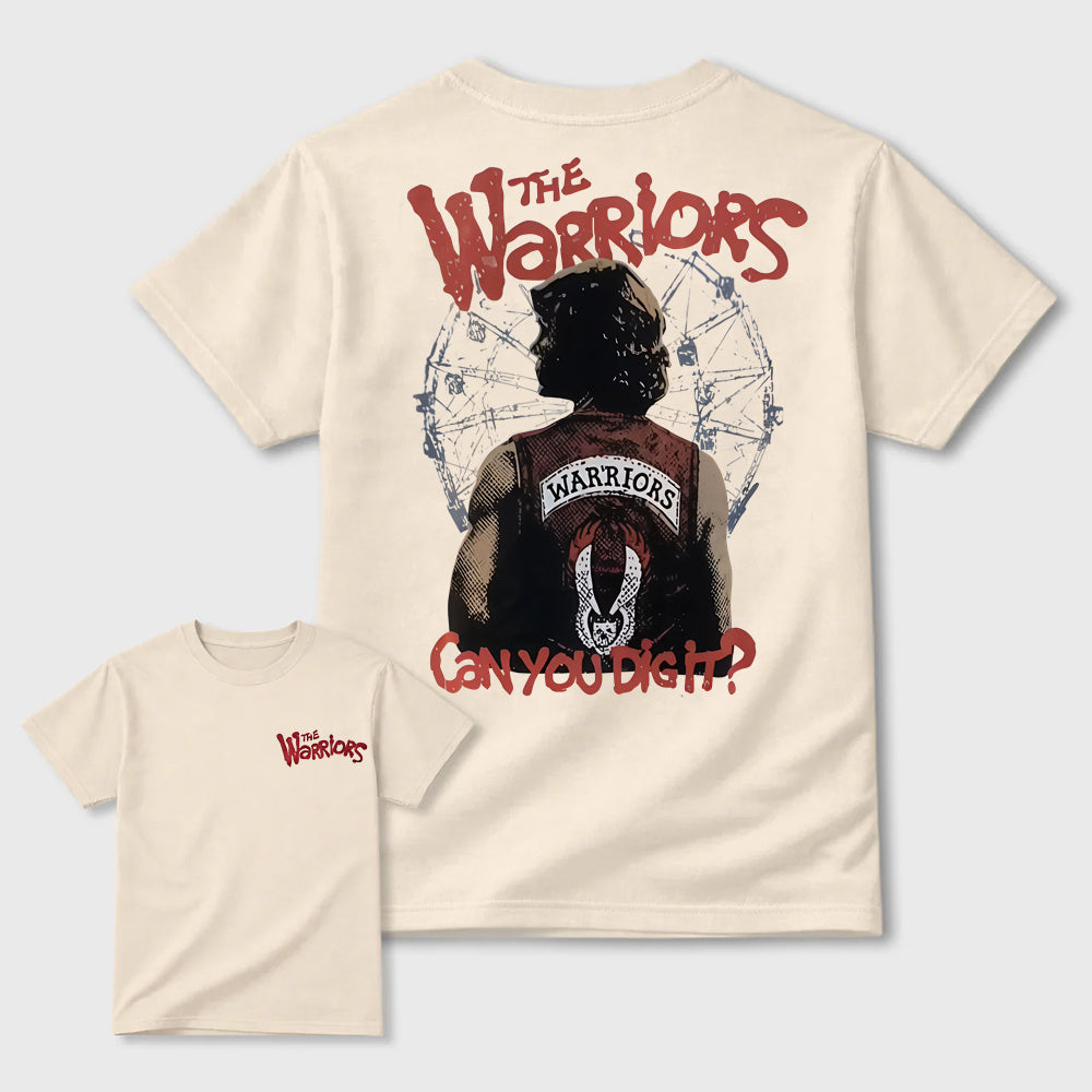 Vintage Warrior TV Film Retro Streetwear Casual Shirt