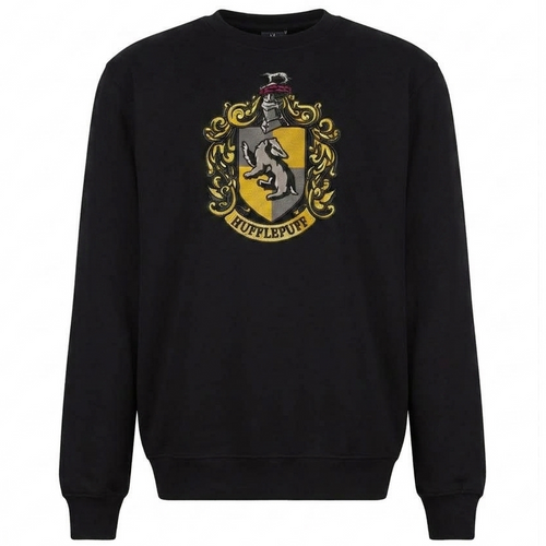 Hufflepuff House of Hogwarts School Embroidered Sweatshirt