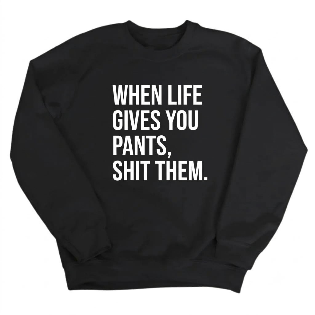 When Life Gives You Pants, Shit Them Shirt