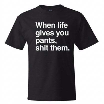 When Life Gives You Pants, Shit Them Shirt