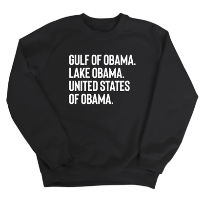 Gulf of Obama Lake Obama The United States of Obama Shirt