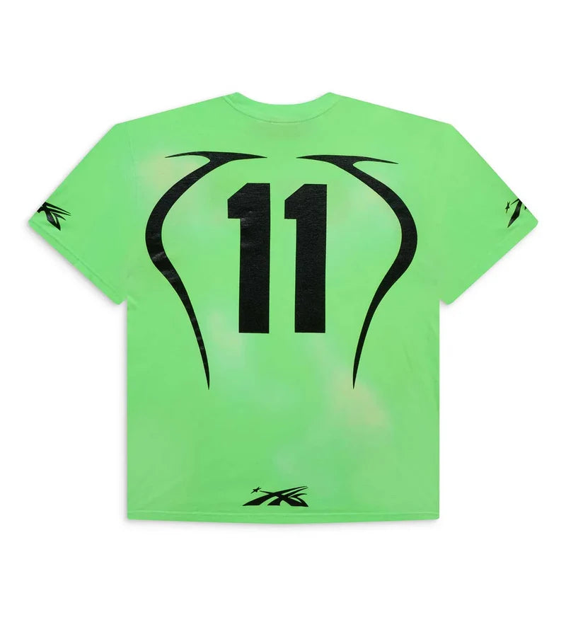 Hellstar '7 on 7' Lime Green Tee