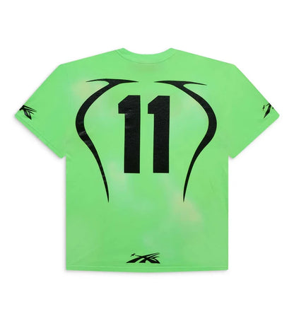 Hellstar '7 on 7' Lime Green Tee