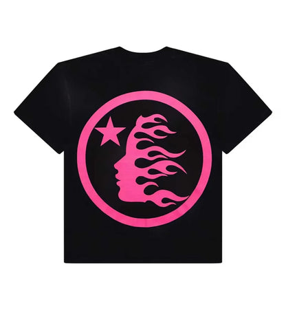 Hellstar 'Classic Logo' Black & Pink Tee