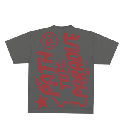 Hellstar 'Jesus' Grey Tee