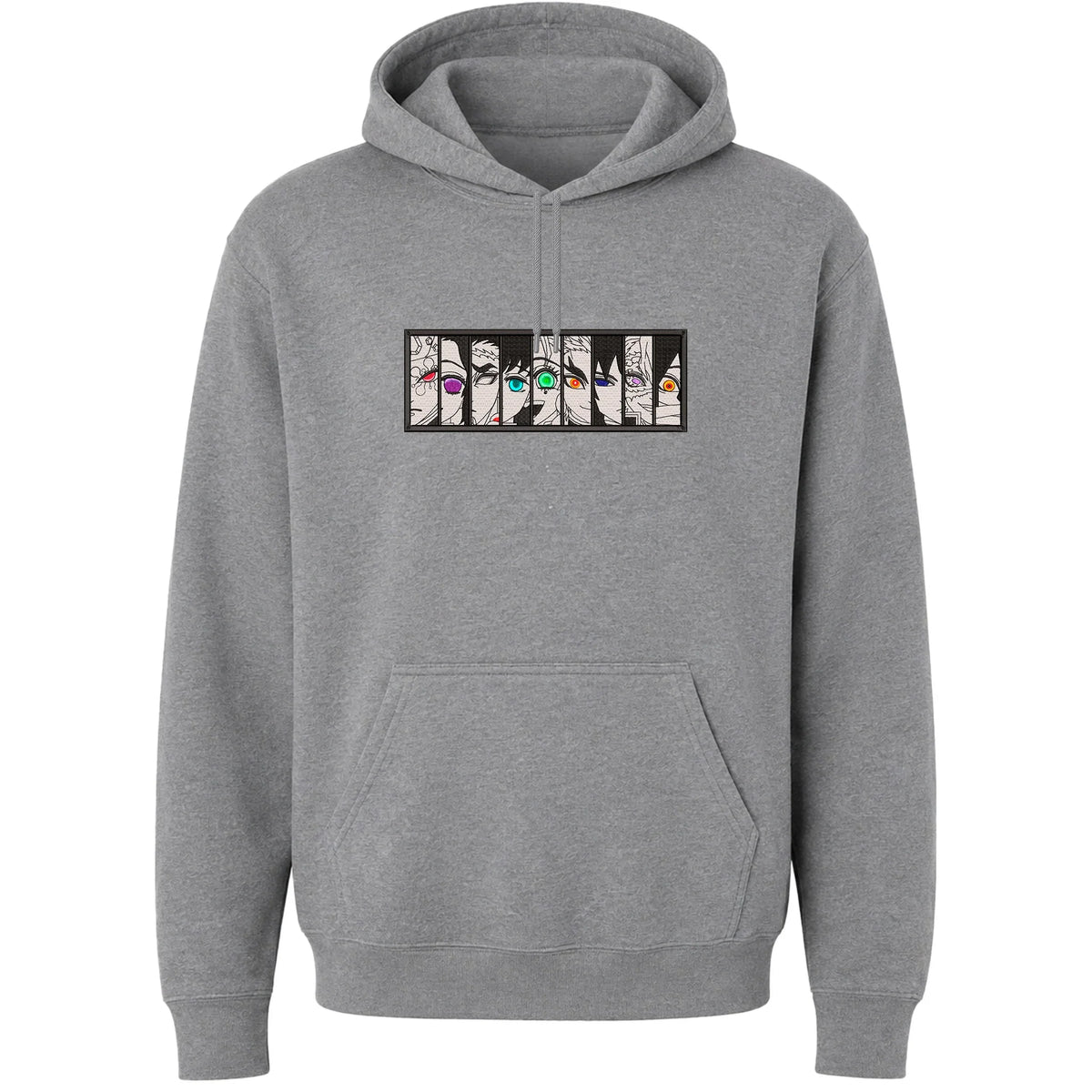 DEMON SLAYER HASHIRA GANG BOX Embroidered Hoodie