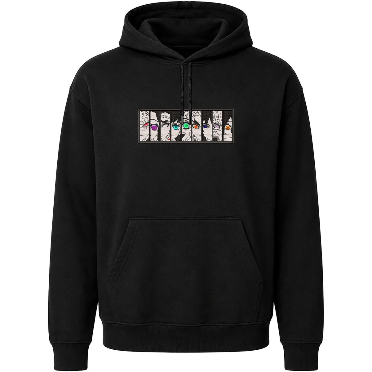 DEMON SLAYER HASHIRA GANG BOX Embroidered Hoodie