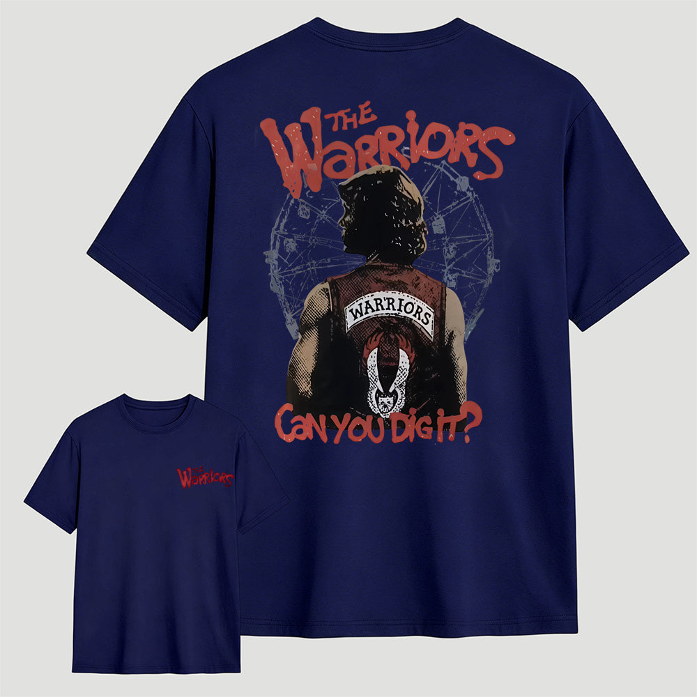 Vintage Warrior TV Film Retro Streetwear Casual Shirt