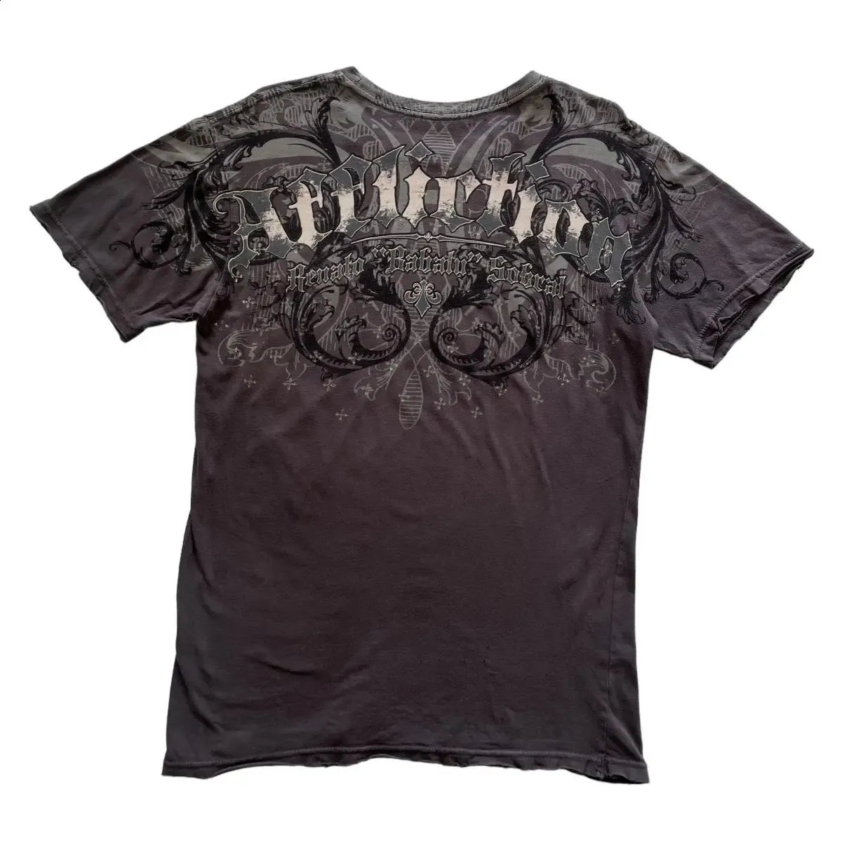 Affliction Skull Gothic Tee