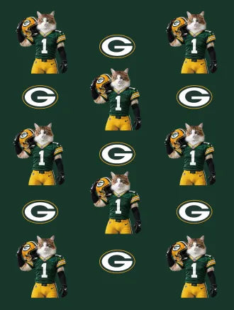 Custom Football Pet Blanket with Team Logo