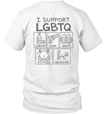 I SUPPORT LGBTQ Shirt