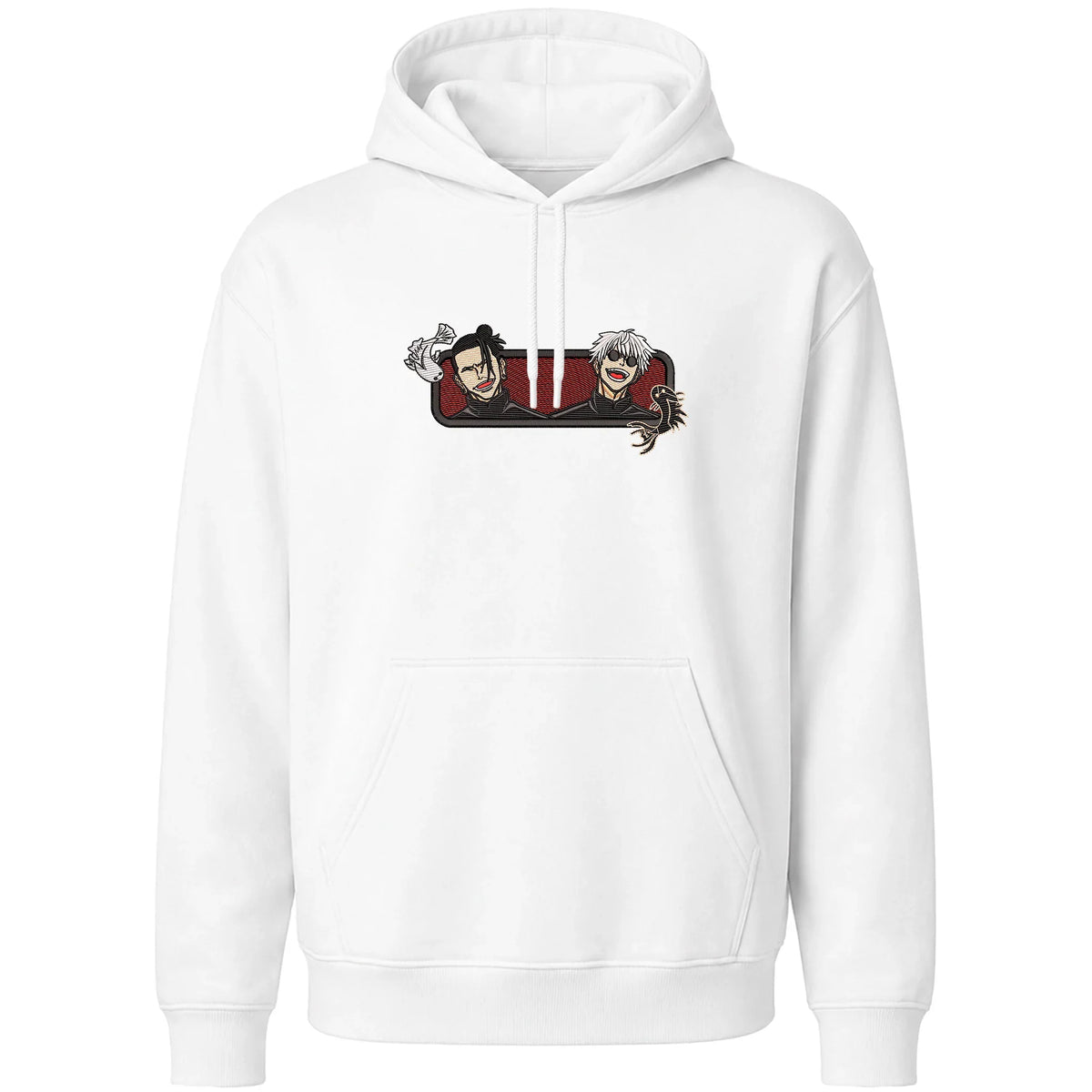 JUJUTSUKAISEN GOJO & SUGURU Embroidered Hoodie