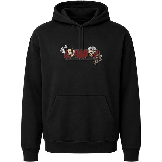 JUJUTSUKAISEN GOJO & SUGURU Embroidered Hoodie