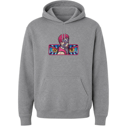 DEMON SLAYER AKAZA Embroidered Hoodie
