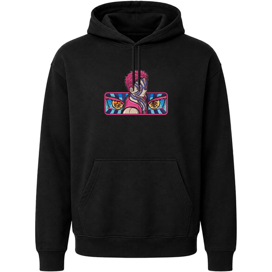 DEMON SLAYER AKAZA Embroidered Hoodie