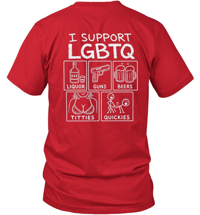 I SUPPORT LGBTQ Shirt