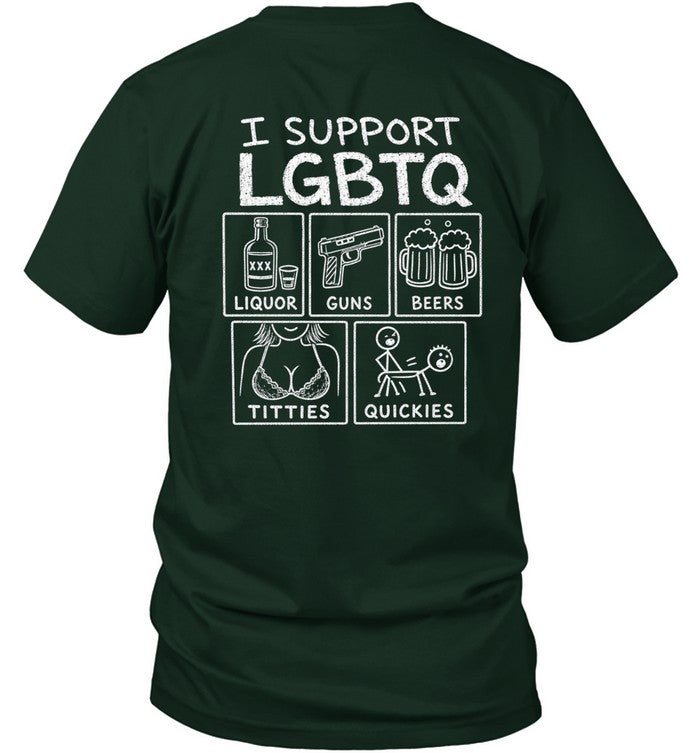 I SUPPORT LGBTQ Shirt