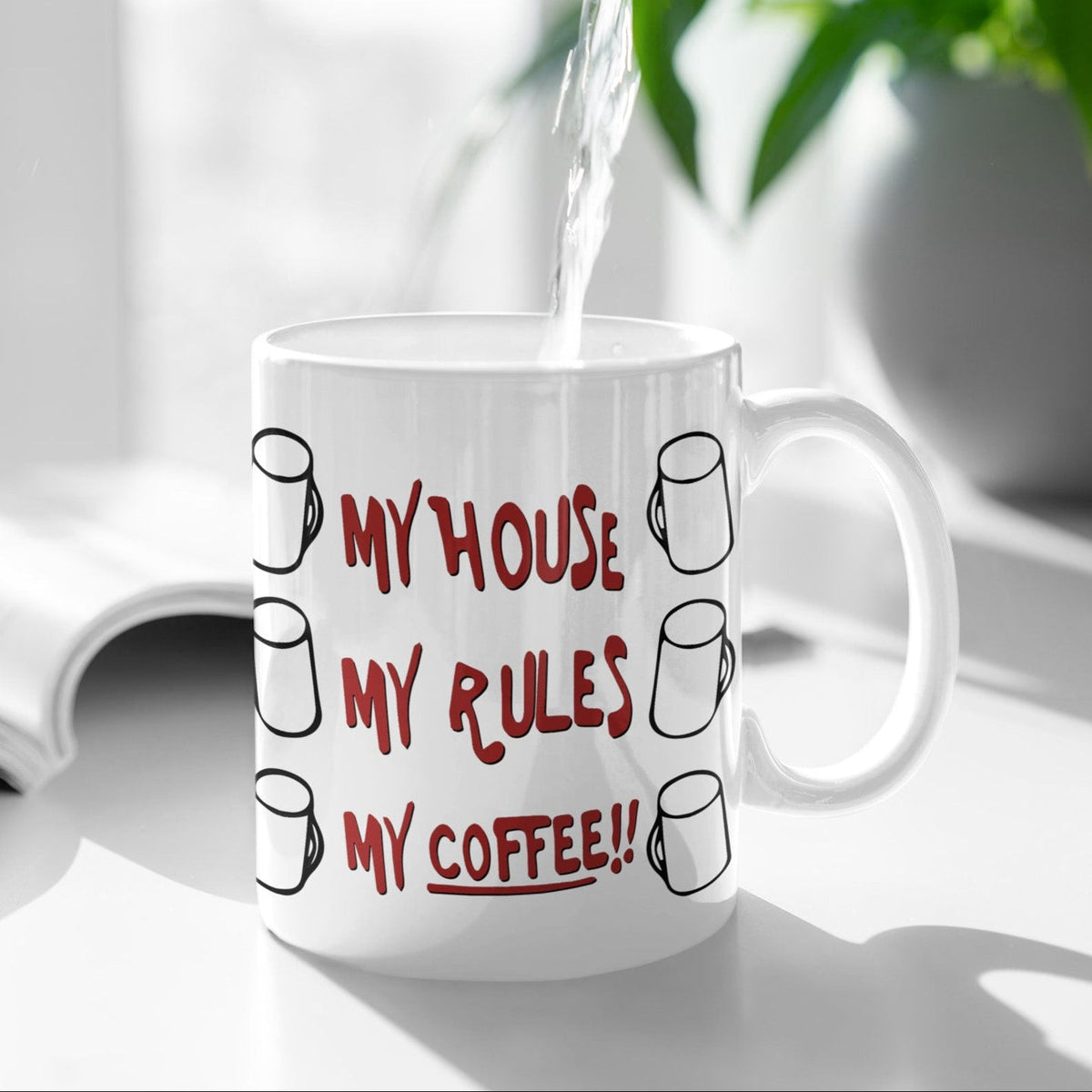 Knives Out Mug - My House, My Rules, My Coffee Mug
