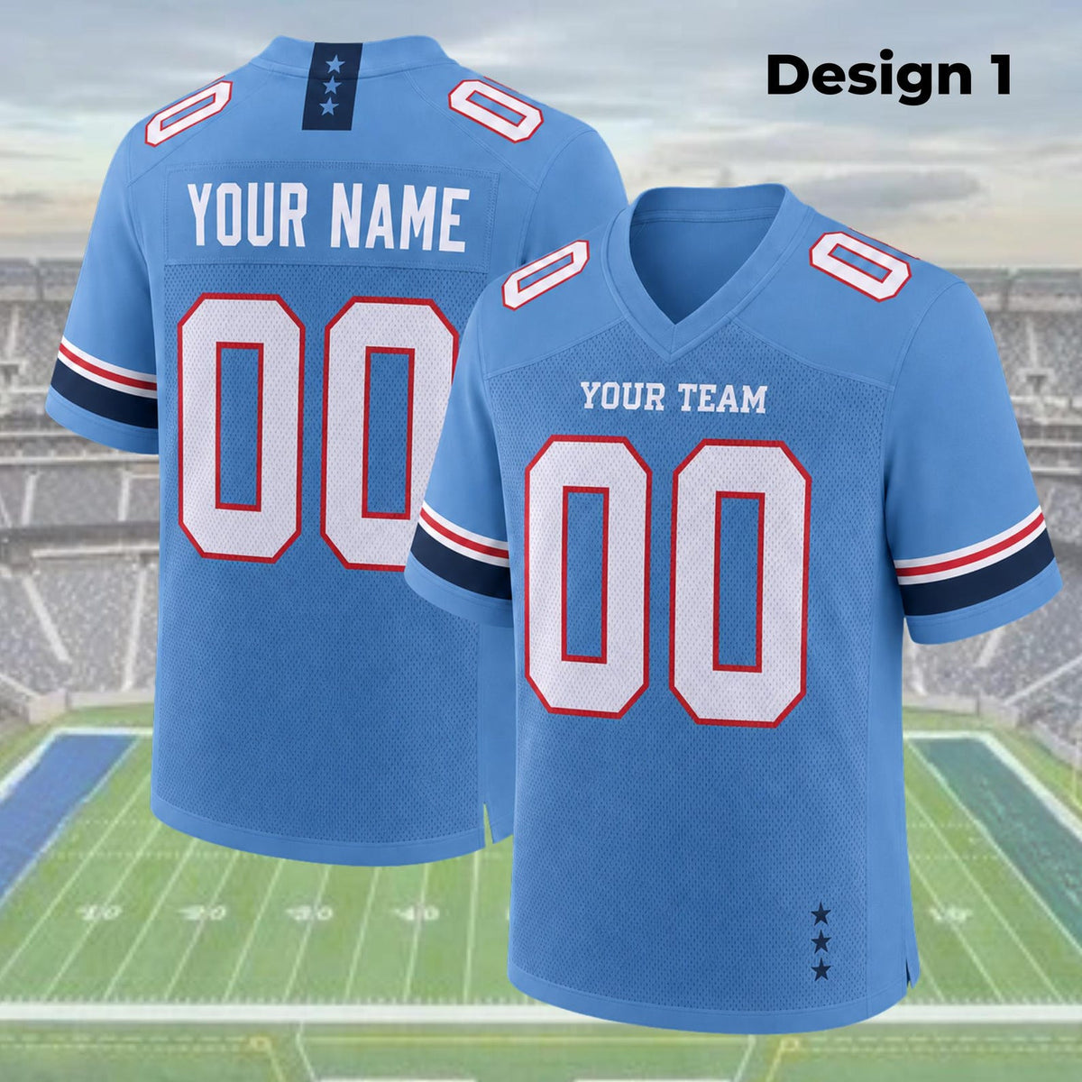 Tennessee Titans Jersey + Full Logo