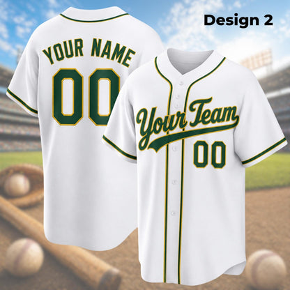 Oakland Athletics Jersey + Full Logo