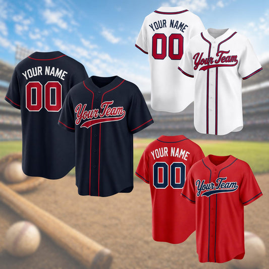 Atlanta Braves Jerseys + Full Logo